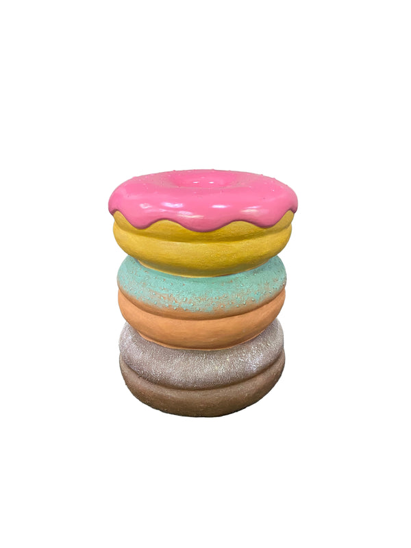 Rotary Hero Giant Pink Donut Stool in Multi