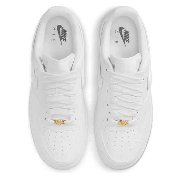 Nike Air Force 1 Low '07 Next Nature Triple White Bulbous Swoosh (Women's)