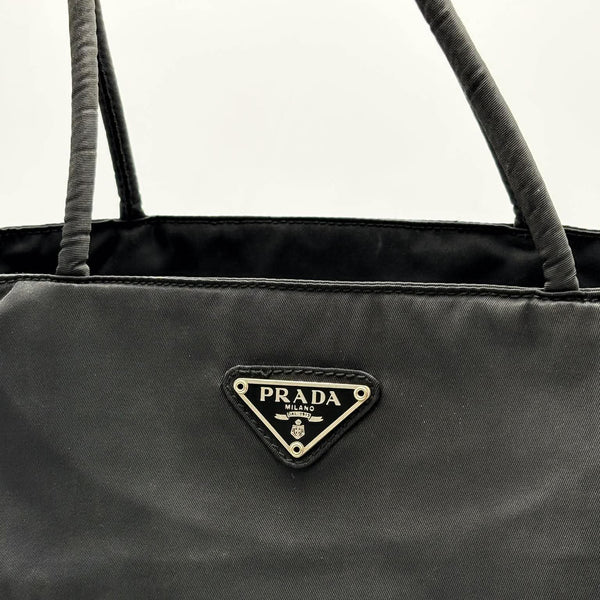 Prada Tessuto Tote Bag Black (Pre-owned)
