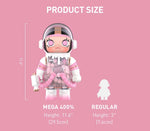 Load image into Gallery viewer, Pop Mart Space Molly 400% Heartfelt Words
