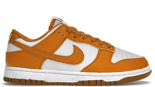 Nike Dunk Low Next Nature Phantom Gold Suede (Women's)