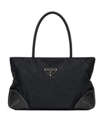 Load image into Gallery viewer, Prada Tessuto Nylon Black Tote Bag (Pre-owned) JK4Y9XX
