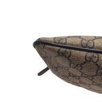 Load image into Gallery viewer, Gucci GG Supreme Canvas Flat Messenger Bag Navy (Pre-owned) GH3JC9H
