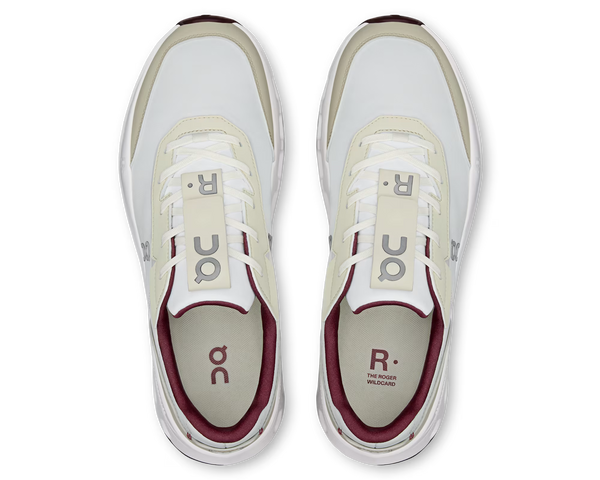 On The Roger Wildcard Ivory Maroon
