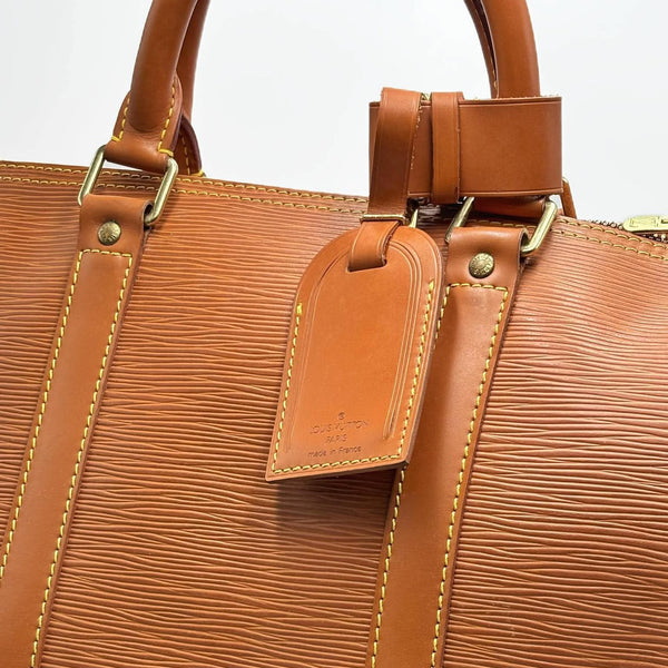 Louis Vuitton Cipango Gold Epi Leather Keepall 50 Bag (Pre-owned) WRWQDVK