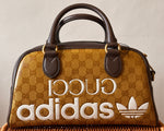 Load image into Gallery viewer, Gucci x adidas Medium Duffle Bag Beige/Brown
