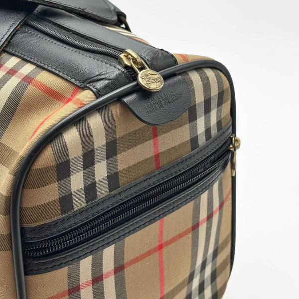 Burberry Nova Check Travel Bag (Pre-owned) GWBYXQV