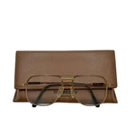 Load image into Gallery viewer, Burberry Prescription Glasses (Gold-tone / Clear Lenses) (Pre-owned)
