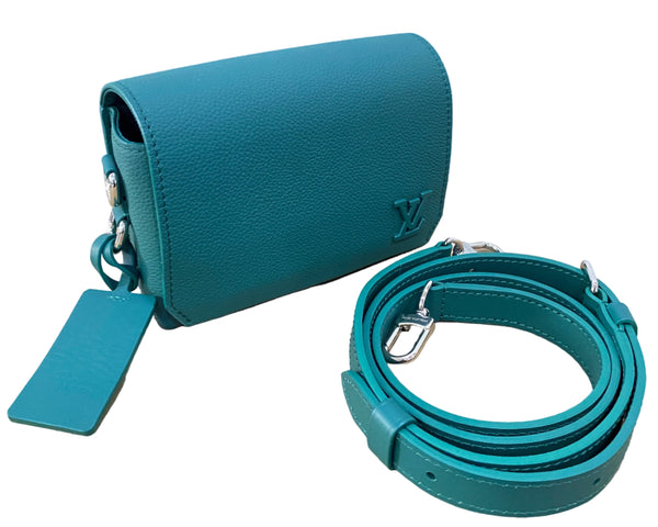Louis Vuitton LV Aerogram Fast Line Wearable Wallet Shoulder Bag Green
