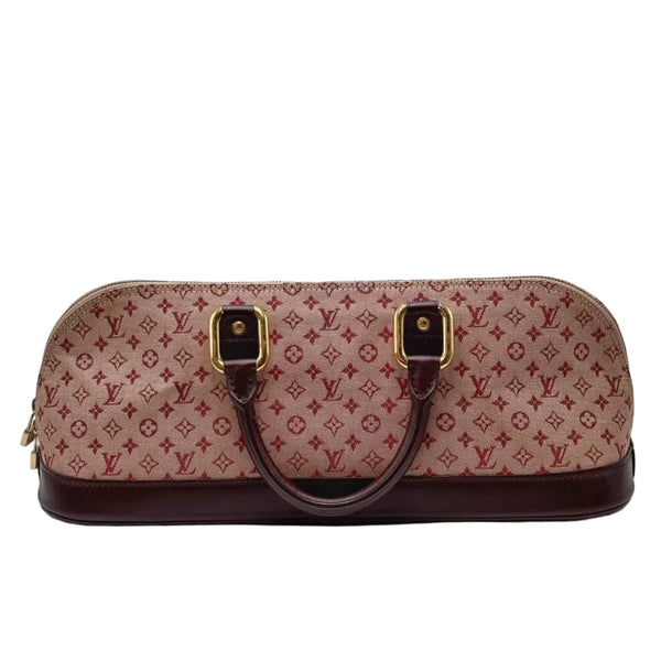 Louis Vuitton Cherry Monogram Mini Lin Horizontal Alma Bag (Pre-owned)