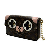 Load image into Gallery viewer, Louis Vuitton Pochette Felicie Limited Edition Valentine Dog Collection (Pre-owned) 783G9WD

