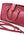 Saint Laurent Calfskin Monogram Baby Cabas Fuchsia (Pre-owned)