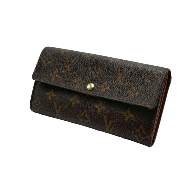 Louis Vuitton Sarah wallet in brown monogram canvas (Pre-owned)