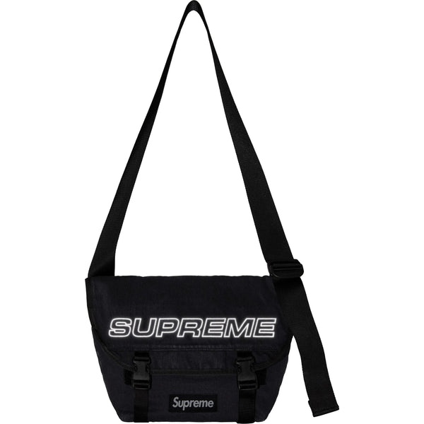 Supreme Denim Messenger Bag Black