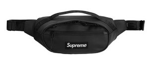 Supreme Leather Waist Bag Black