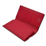 Load image into Gallery viewer, Louis Vuitton Blue/Red Taiga Leather Brazza Wallet (Bnew) W7K3246
