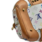 Load image into Gallery viewer, Louis Vuitton White Monogram "Murakami" Multicolore Courtney GM Bag (Pre-owned) CMVB4VW
