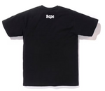 Load image into Gallery viewer, BAPE Brush College Tee Men's Black
