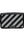 Off-White Saffiano Striped Mini Diag Binder Clip Bag Black White (Like new)