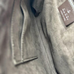 Load image into Gallery viewer, GG Supreme Gucci Monogram Selleria Calfskin Small Satchel Messenger Bag Beige Ebony Cocoa Dark Chocolate (Like new) BTKDRJB
