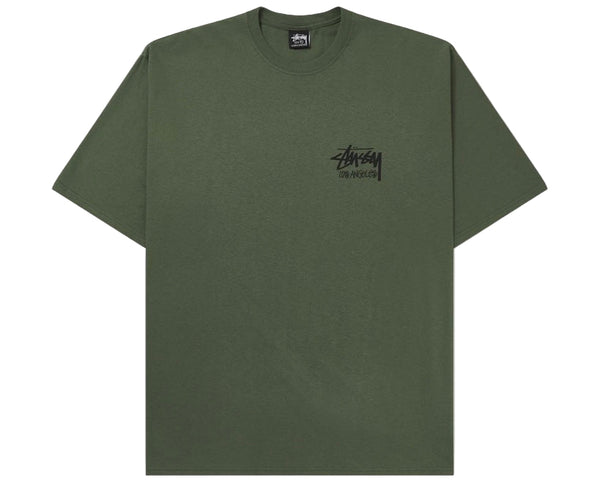 Stussy Stock Los Angeles Olive Tee