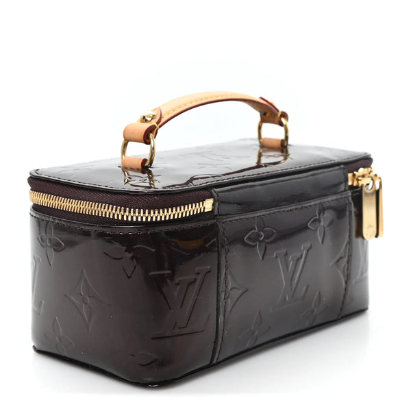 Louis Vuitton Vernis Vanity Jewel Case Amarante
