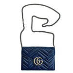 Load image into Gallery viewer, Gucci mini GG Marmont shoulder Bag (Pre-owned) B2V3R3T
