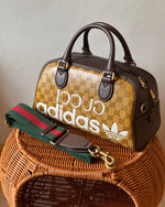 Load image into Gallery viewer, Gucci x adidas Medium Duffle Bag Beige/Brown
