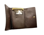 Load image into Gallery viewer, Louis Vuitton Damier Ebene 5 Key Holder (Like new) QT8H9RR
