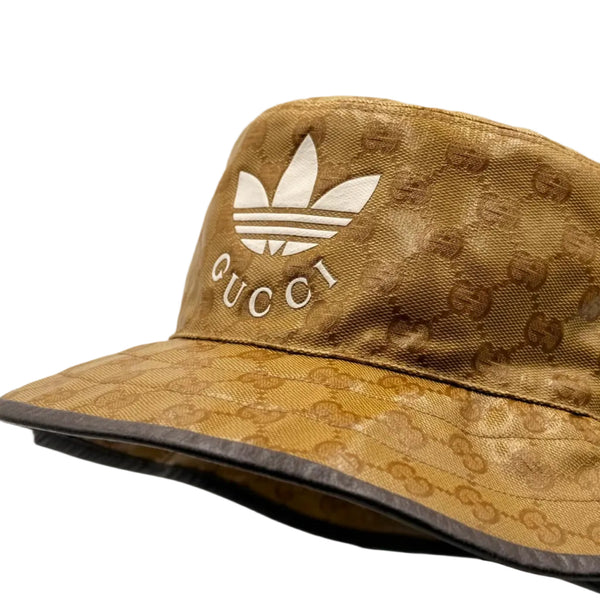 Gucci x adidas Bucket Hat Brown (Like new)