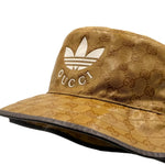 Load image into Gallery viewer, Gucci x adidas Bucket Hat Brown (Like new)
