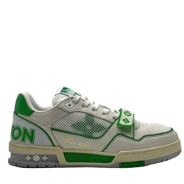Louis Vuitton Trainer Green Mesh (9/10 condition)