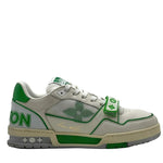 Load image into Gallery viewer, Louis Vuitton Trainer Green Mesh (9/10 condition)
