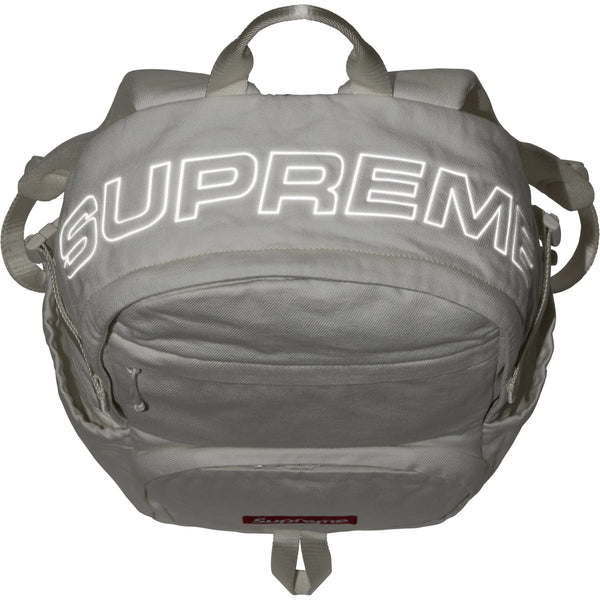 Supreme Denim Backpack White