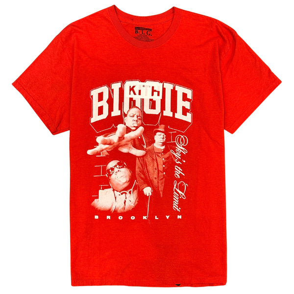 Kith Vintage Tee Red 'Biggie' (1 of 1)