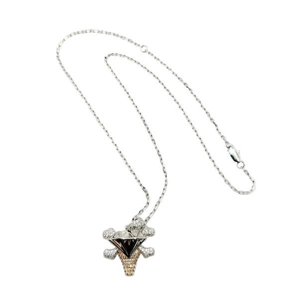 BBC Ice cream x Aporro Iced-out Ice cream Diamond Pendant