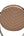 Saint Laurent Monogram Round Vinyl Camera Bag Brown Beige (Like New)