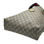 Load image into Gallery viewer, Gucci 20th Century GG Supreme Plus Sherry Line Web tote bag (Pre-Owned)
