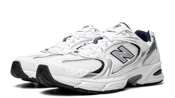 New Balance 530 White Silver Navy