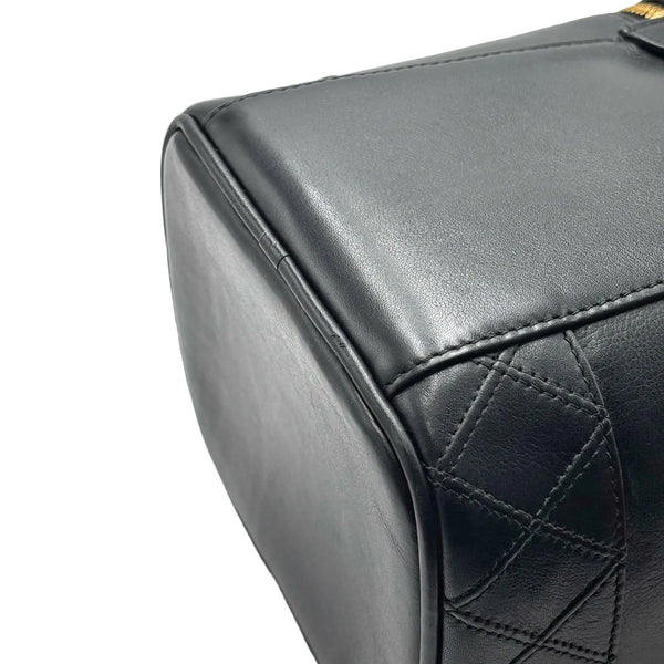 Chanel Black Lambskin Leather Cosmetic Case (Pre-owned) WY2VCQM