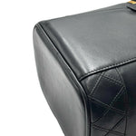 Load image into Gallery viewer, Chanel Black Lambskin Leather Cosmetic Case (Pre-owned) WY2VCQM

