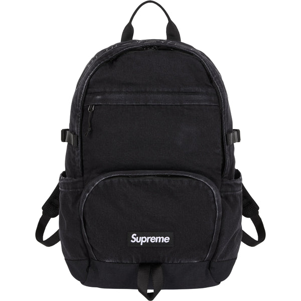 Supreme Denim Backpack Black
