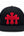Chrome Hearts Cemetery Trucker Hat Black/Red