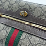 Load image into Gallery viewer, Gucci Beige/Ebony GG Supreme Canvas Small Ophidia Belt Bag (Pre-owned) WM8QBGC

