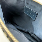 Load image into Gallery viewer, Christian Dior Mini Diorissimo Canvas Saddle Pochette Shoulder Bag (Pre-owned) JXGHQ7H
