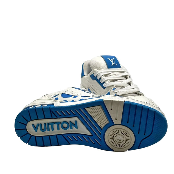 Louis Vuitton x Yayoi Kusama Trainer White Blue (Pre-owned)