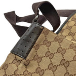 Load image into Gallery viewer, Gucci Beige/Ebony GG Canvas Medium Messenger Bag (Pre-owned) 3Q72WCB
