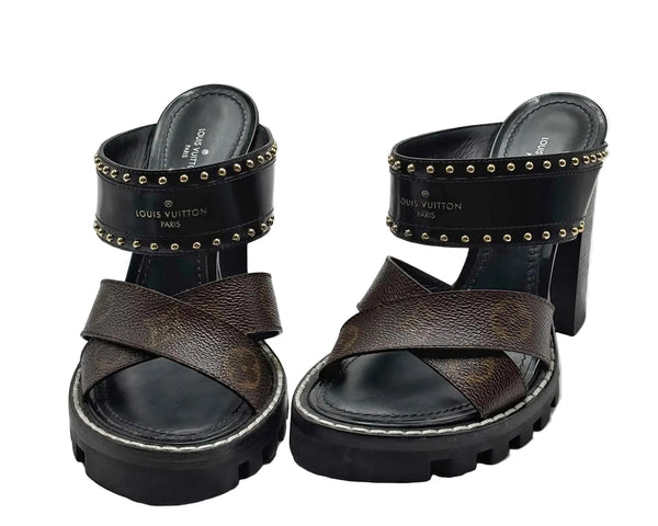 Louis Vuitton  Monogram Star Trail Sandals (Fitted)