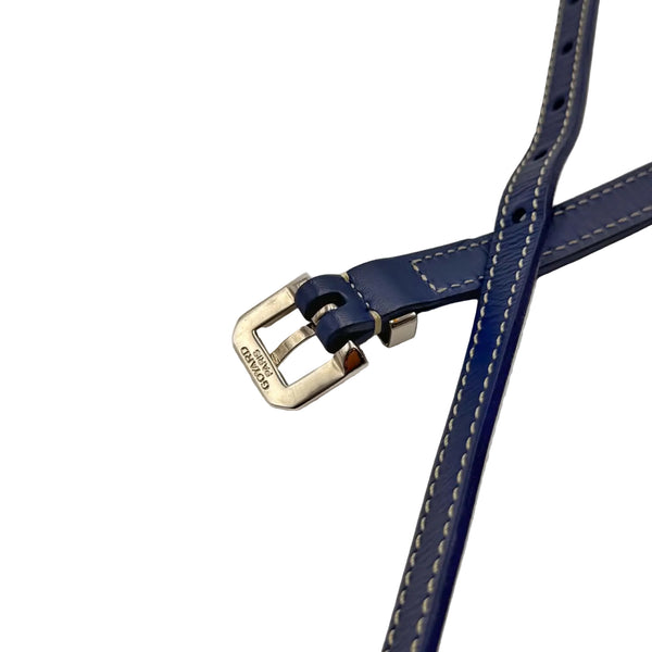 GOYARD Belvedere PM Bag Navy Blue (Like new) VK47X8B