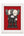 Kaws Christmas Holiday Cards Framed (White)